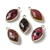 Natural Rhodonite Pendants G-B009-01G-F-1