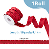 10 Yards Polyester Pleated Edged Ribbon for Clothing Decoration DIY-FI0001-13E-2