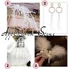 5M Fashion Ostrich Feather Trimming DIY-GF0009-45B-02-7