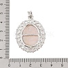 Natural Rose Quartz Pendants G-A226-03P-05-3