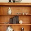 2 Pairs Brass PiXiu Figurine Display Decorations DJEW-FH0001-38-5