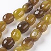 Natural & Dyed Agate Beads Strands G-A175D-A01-1