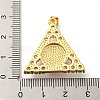 Real 18K Gold Plated Brass Pendants KK-L209-007G-06-3