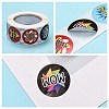 Self-Adhesive Kraft Paper Gift Tag Stickers LS-DIY-G013-A12-4
