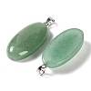 Natural Green Aventurine Pendants GG-CBACB71-01P-10-2