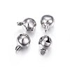 Tarnish Resistant 304 Stainless Steel Bell Charms STAS-F174-20P-B-1