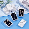 Marble Print Cardboard Paper Storage Boxes CON-WH0089-38-5