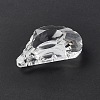 Transparent Glass Pendants GLAA-F118-09-3