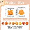 20Pcs 10 Styles Opaque Resin Imitation Food Pendants CRES-YW0002-26-2