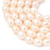Natural Cultured Freshwater Pearl Beads Strands PEAR-F020-04A-3A-4