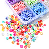 2250Pcs 15 Colors Eco-Friendly Handmade Polymer Clay Beads CLAY-YW0001-26A-5