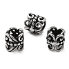 304 Stainless Steel European Beads STAS-B035-08AS-2