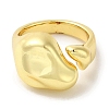 Rack Plating Brass Cuff Rings RJEW-H228-14G-2