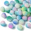 50Pcs 5 Colors Imitation Pearl Acrylic Beads OACR-FS0001-62B-3