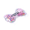 (Holiday Stock-Up Sale)Plastic Alligator Hair Clips PHAR-L005-F07-2