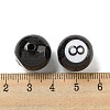 Opaque Acrylic Beads X-SACR-G039-01A-3