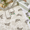 16Pcs Tibetan Style Alloy Multi-Strand Links FIND-SC0016-20-7