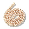 Eco-Friendly Glass Pearl Beads Strands HY-A008-8mm-RB092-2