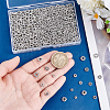 660Pcs 6 Styles Tibetan Style Beads TIBEB-PH0005-34-3