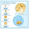 Brass Spacer Beads KK-TA0002-01-4