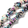 Synthetic Turquoise Dyed Beads Strands G-P507-05H-1