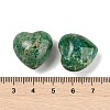 Dyed Natural Imperial Jasper Heart Palm Stone G-Q021-03F-3