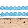 Natural Topaz Crystal Beads Strands G-P514-A02-04-02-3