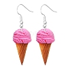 Acrylic Food Model Dangle Earrings PW-WG51A76-16-1