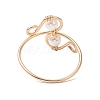 Shell Pearl Finger Rings RJEW-TA00131-4