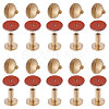 Cowhide Leather Spacer Beads FIND-CA0011-34-1