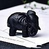 Natural Obsidian Ornament Home Desktop Decoration Craft PW-WG52939-24-1