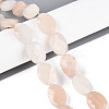 Natural Pink Aventurine Beads Strands G-S354-13x18-A09-1