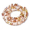 Electroplate Glass Beads Strands X-EGLA-N002-06H-2