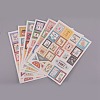 Coated Paper Decorations Stickers DIY-E009-F01-2