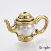 Tibetan Style Alloy Bead Frames X-TIBEB-N005-08AG-RS-3