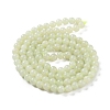 Natural Nephrite Jade Beads Strands G-NH0005-030B-3