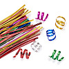 Plastic Wire Twist Ties AJEW-TA0017-17B-4