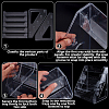 5-Tier Acrylic Display Riser Stands for Cosmetic Jewelry ODIS-WH0043-217A-6