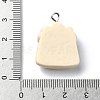Resin Pendants RESI-I058-04H-3