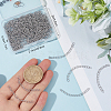 100 Strands 304 Stainless Steel Chain Extender STAS-BBC0005-51A-3