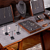2 Sets 2 Styles T-Bar Iron Earring Display Stand Holder EDIS-FG0001-57-5