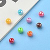 Opaque Acrylic Beads X-PL424-6