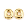Brass European Beads KK-CBA78C7-33B-G-1