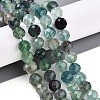 Natural Fluorite Beads Strands G-T140-19C-2