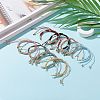Adjustable Polyester Braided Cord Bracelet Making AJEW-JB00892-2