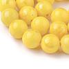 Natural Mashan Jade Beads Strands G-F670-A10-10mm-3