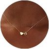 Simple Style Adjustable 316L Surgical Stainless Steel Heart and Initial Pendant Necklaces for Women WG95AEF-14-1