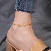 316L Surgical Stainless Steel Charm Anklets for Women FS-WG47470-07-1