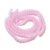 Imitation Jade Glass Beads Strands DGLA-S076-6mm-22-4