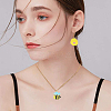 14Pcs 7 Styles Bees Theme Alloy Enamel Pandants FIND-FP0002-83-2